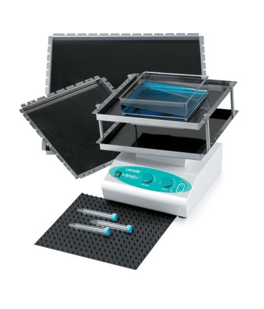 Labnet Stacking Platform, 30 x 30 cm with Hardware for GyroTwister